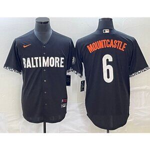 Mens Kids Youths Womens Ryan Mountcastle Black Stitched Jersey